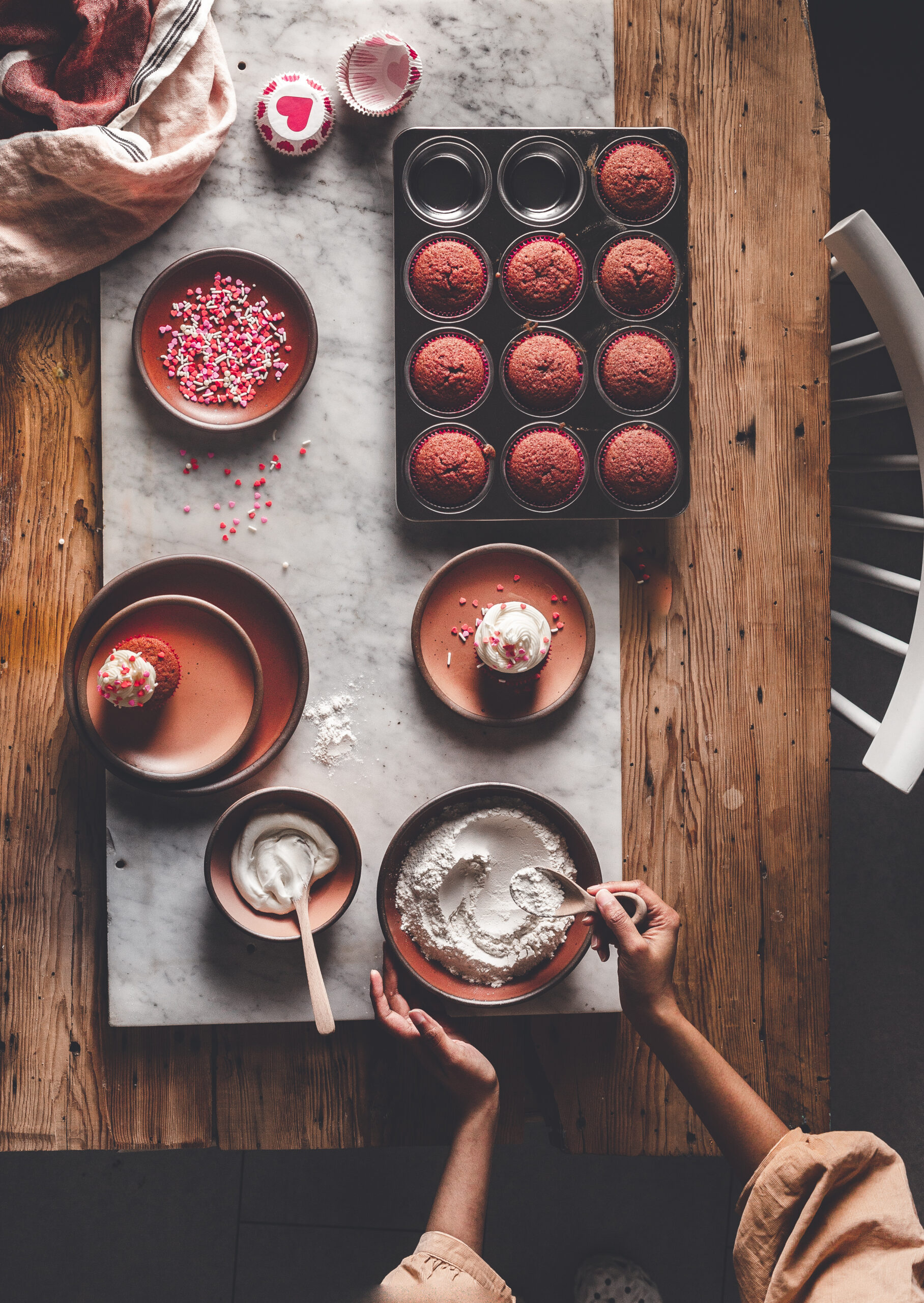 Simply Whisk Only Red Velvet Cupcakes